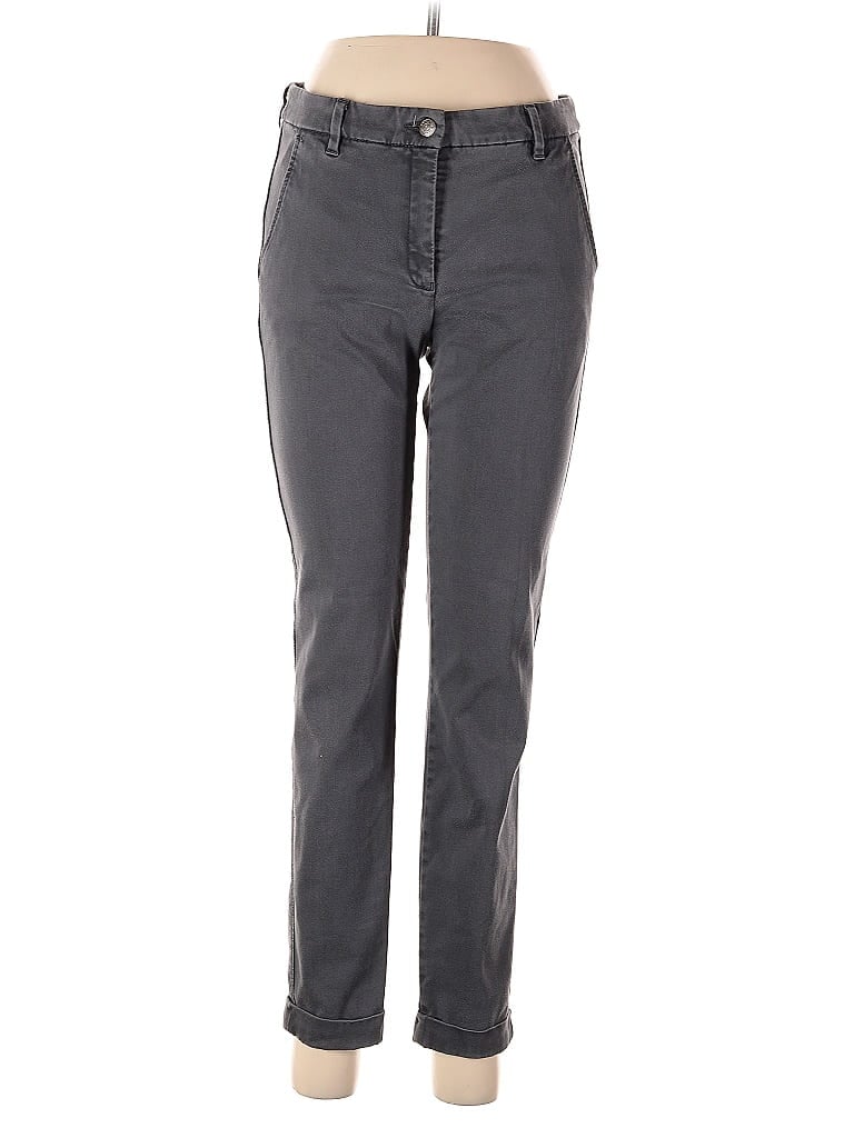 Pre-owned Brax Feel Good Casual Pants In Gray