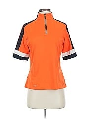Tail Short Sleeve Turtleneck