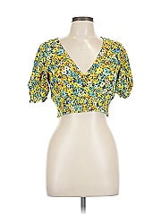 L Space Short Sleeve Blouse