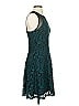 Guess 100% Polyester Paisley Teal Cocktail Dress Size 2 - photo 4