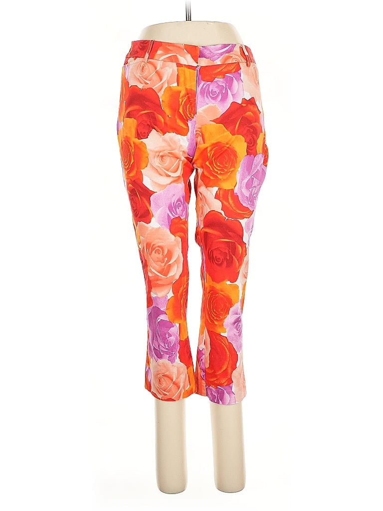 Pre-owned New York And Company Active Pants In Orange