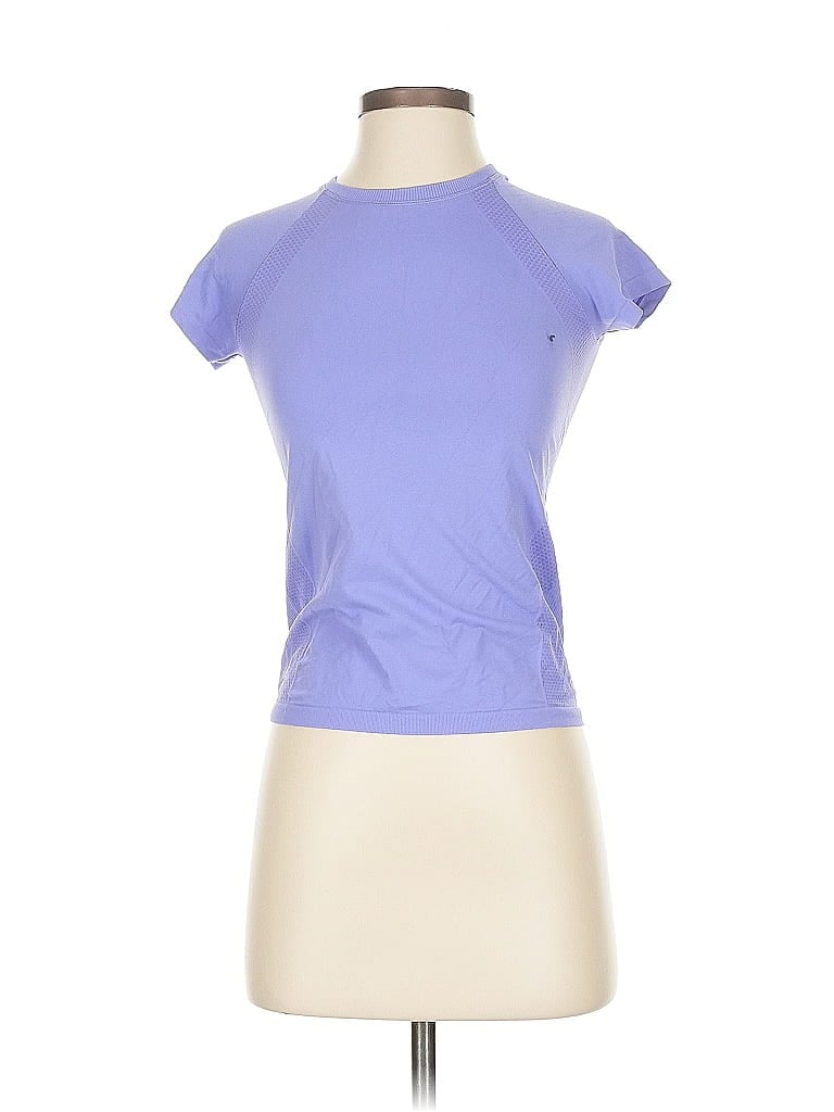 Pre-owned Unbranded Active T-shirt In Purple