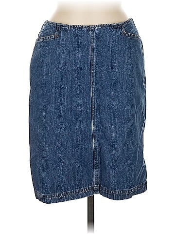 Vintage Blue Denim Skirt (view 1)