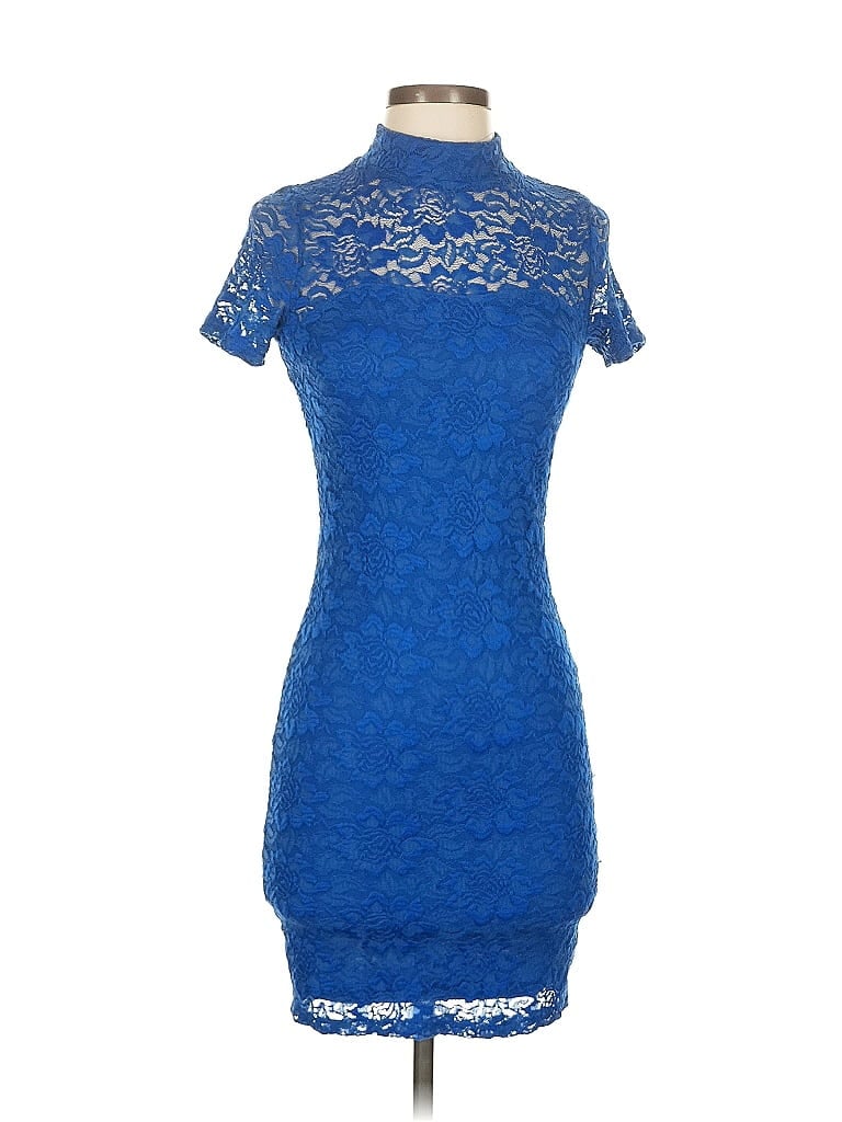 Click to view more detailed imagery on our partner's website Pre-owned Forever 21 Cocktail Dress In Blue