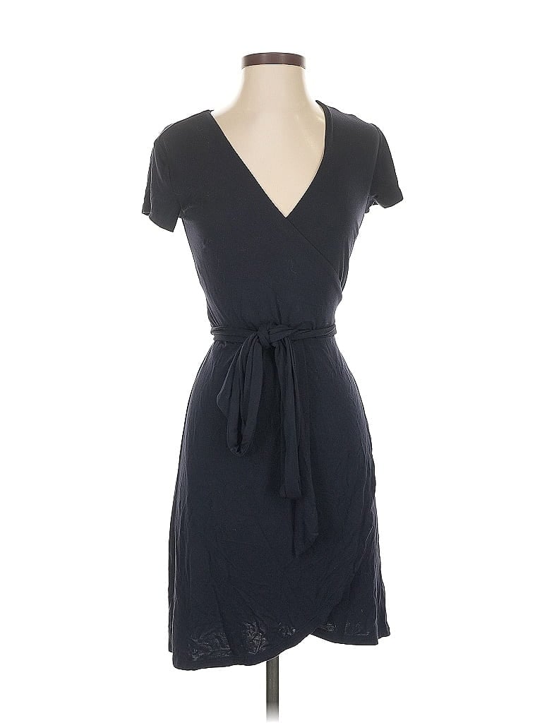 Pre-owned Ann Taylor Loft Casual Dress In Black
