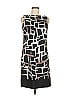 AB Studio Graphic Black Cocktail Dress Size 6 - photo 1