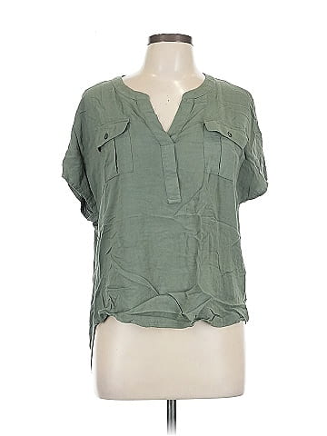 Market and Spruce Short Sleeve Blouse (view 1)