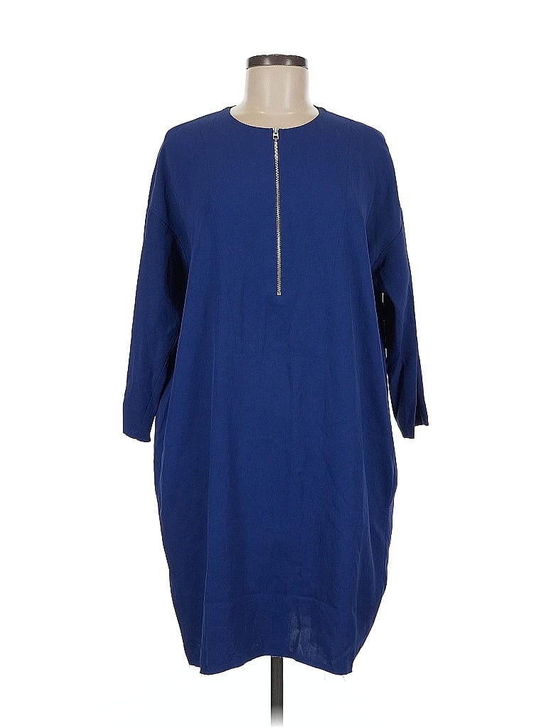 Pre-owned Everlane Casual Dress In Blue