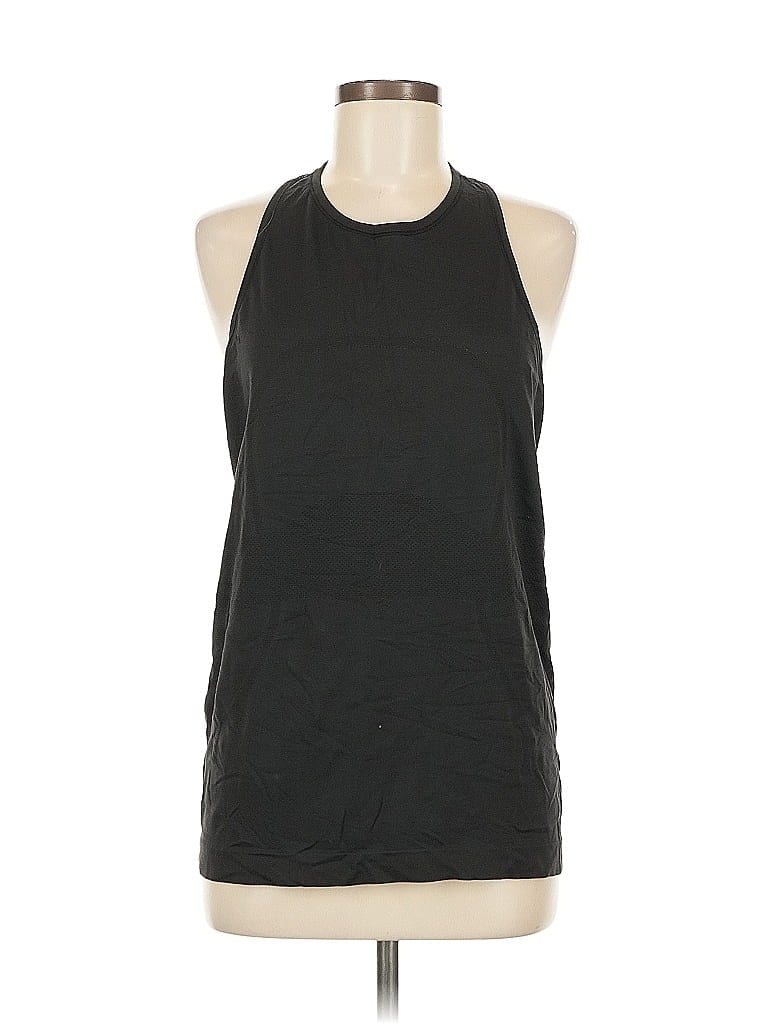 Pre-owned Lululemon Athletica Active Tank Top In Black