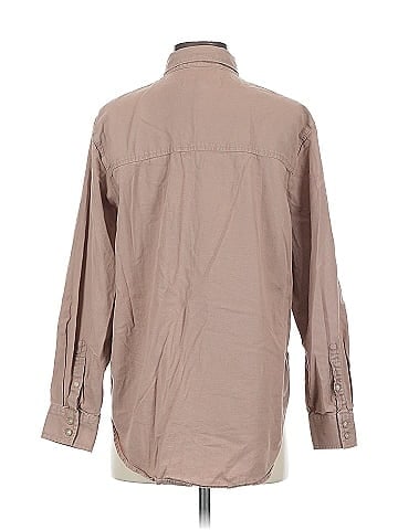 Denim Forum Long Sleeve Button-Down Shirt (view 2)