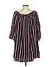 French Connection 100% Polyester Black 3/4 Sleeve Blouse Size S - photo 2