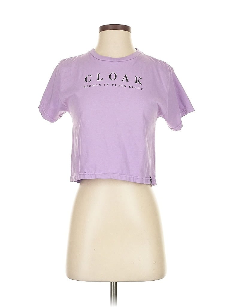 Pre-owned Cloak Short Sleeve T-shirt In Purple
