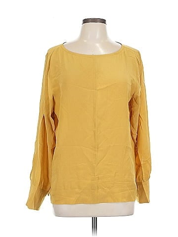 Everlane Long Sleeve Silk Top (view 1)