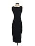 Norma Kamali Solid Black Cocktail Dress Size S - photo 2