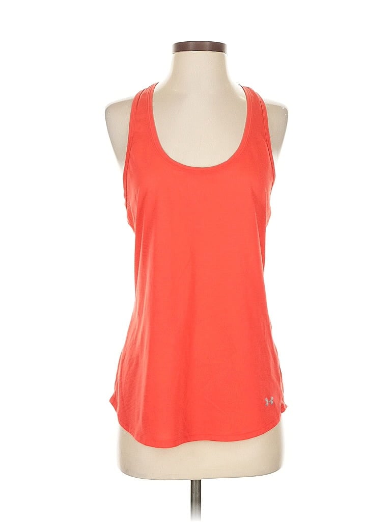 Pre-owned Under Armour Active Tank Top In Red