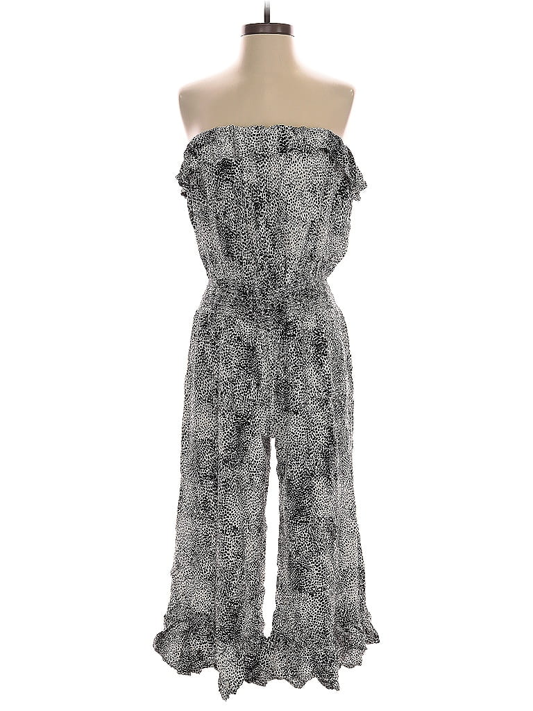 Pre-owned Blue Island Jumpsuit In Gray