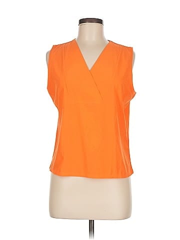 Tail Sleeveless Blouse (view 1)
