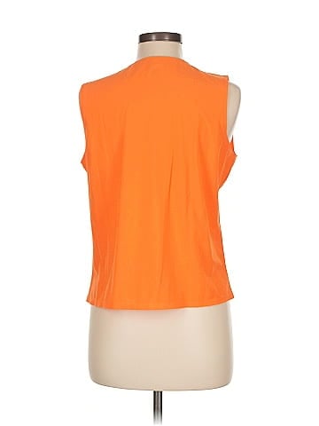 Tail Sleeveless Blouse (view 2)