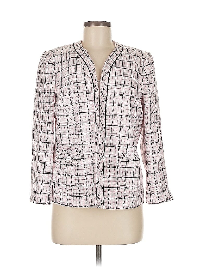 Click to view more detailed imagery on our partner's website Pre-owned Kasper Blazer Jacket In White