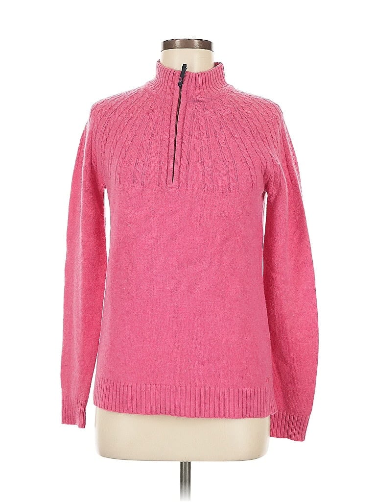 Pre-owned Vineyard Vines Wool Pullover Sweater In Pink