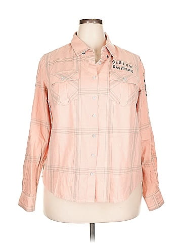 Harley Davidson Long Sleeve Button-Down Shirt (view 1)