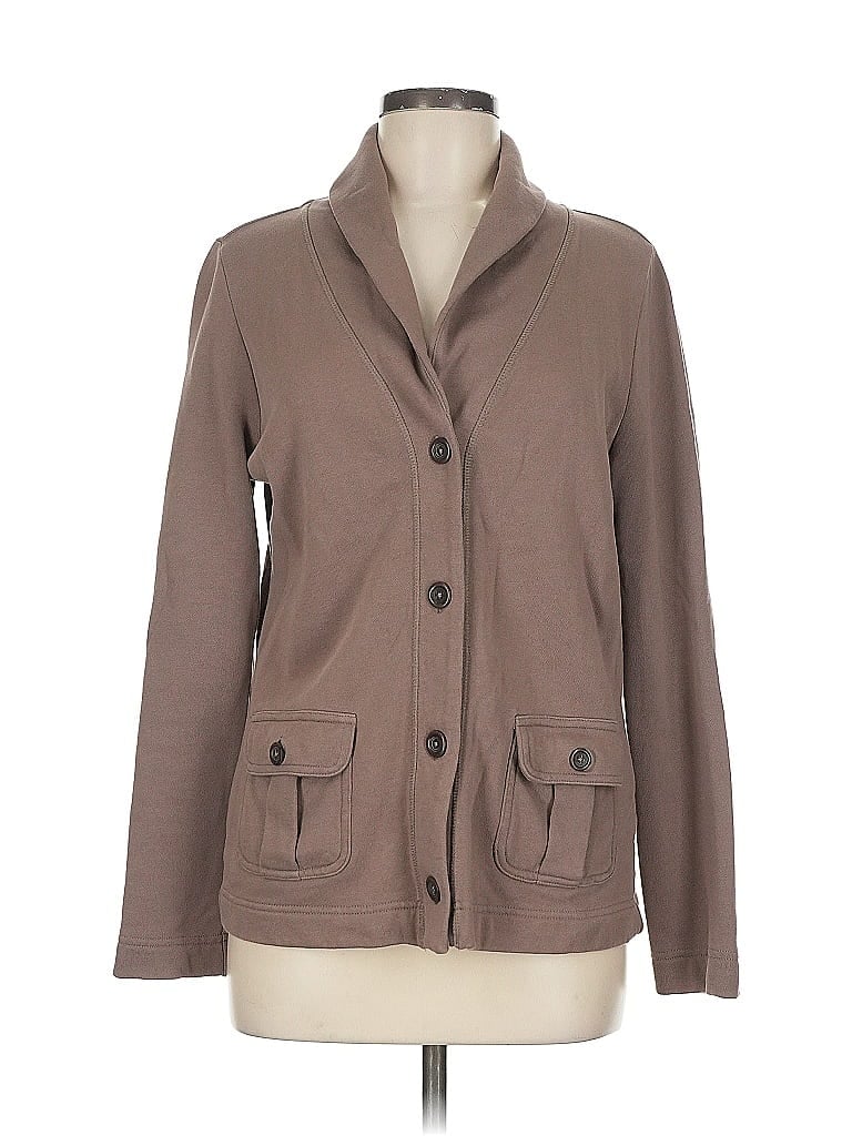 Click to view more detailed imagery on our partner's website Pre-owned Lands' End Blazer Jacket In Brown