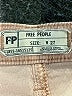 Free People Pink Cords Size 27 waist - photo 3