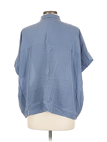 Everlane Short Sleeve Silk Top (view 2)