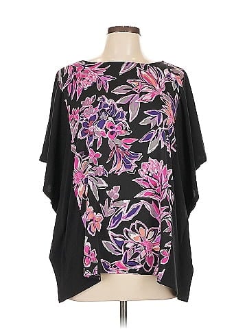 Bob Mackie Short Sleeve Blouse (view 1)