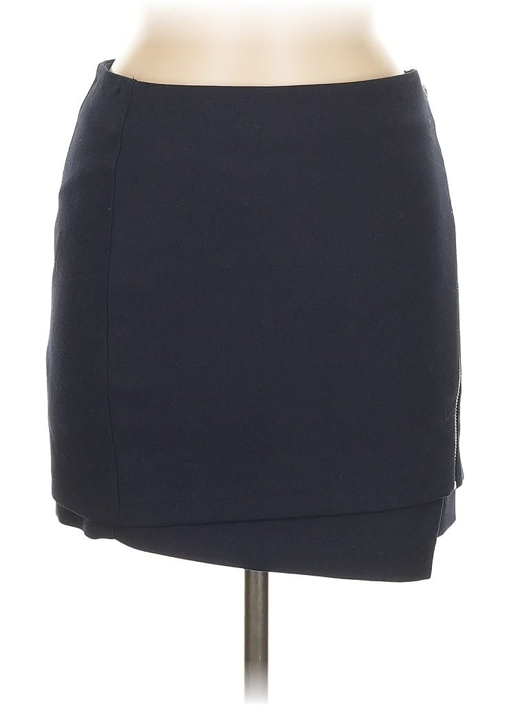 Pre-owned H&m Casual Skirt In Blue