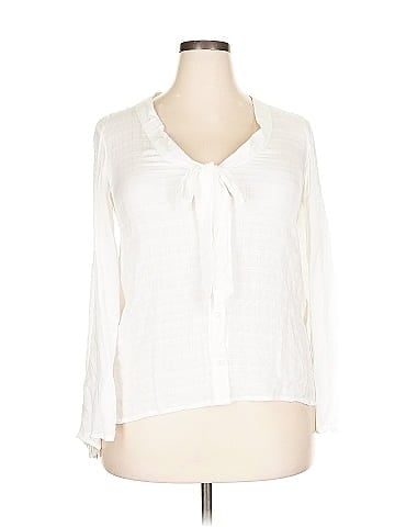 WAYF 3/4 Sleeve Blouse (view 1)