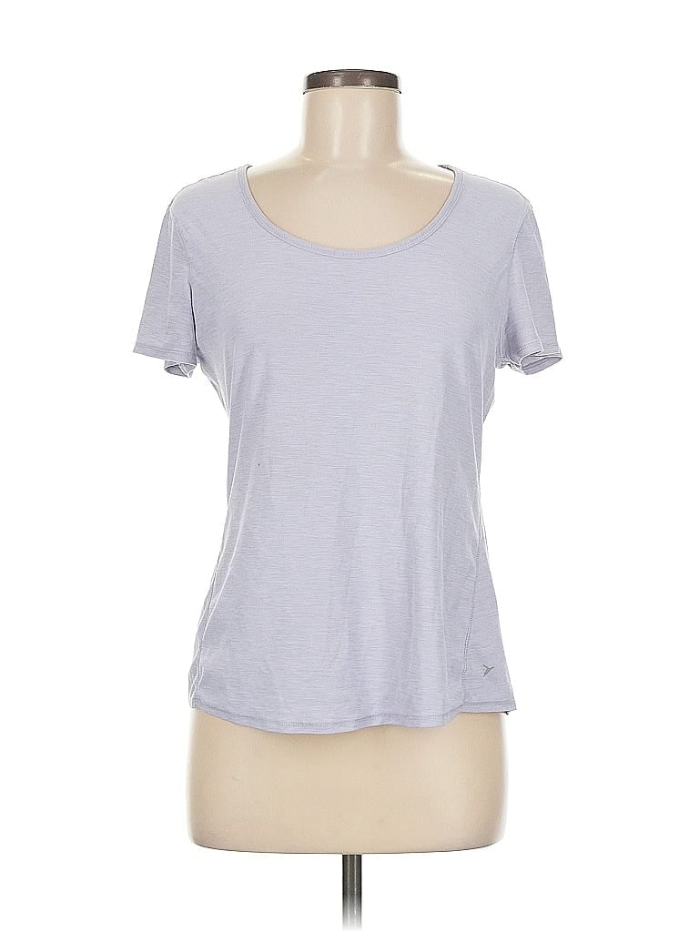 Pre-owned Active By Old Navy Short Sleeve T-shirt In Gray