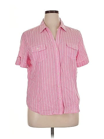 Jones New York Sport Short Sleeve Blouse (view 1)