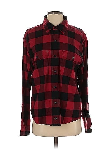 TNA Long Sleeve Button-Down Shirt (view 1)
