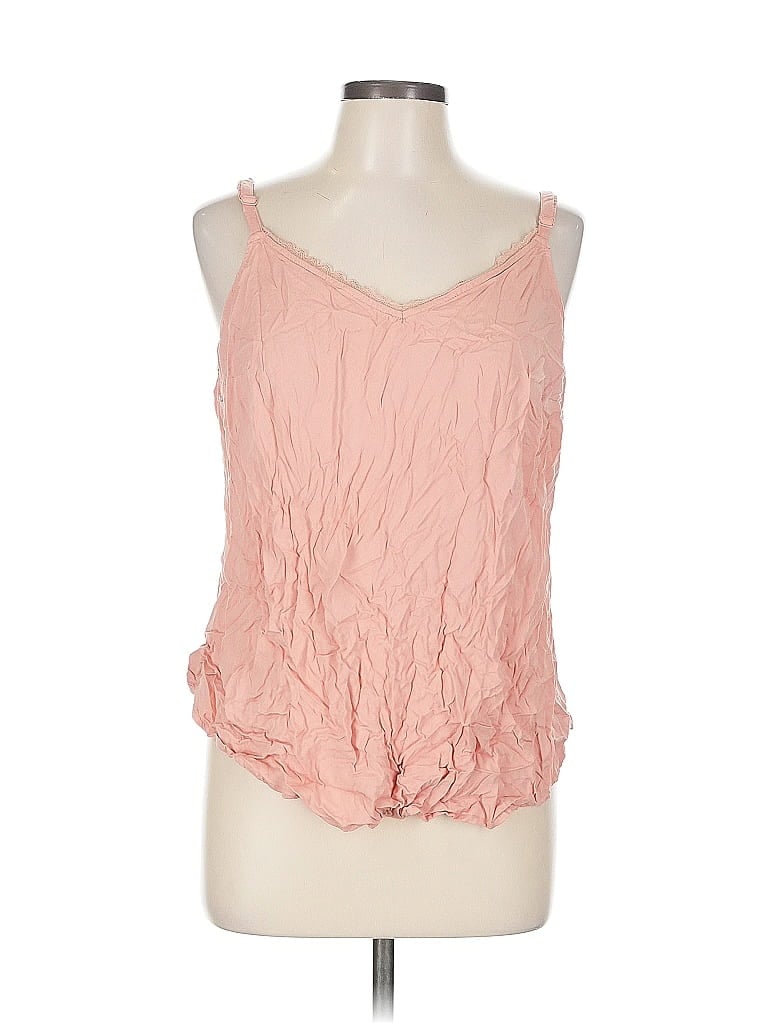Pre-owned Torrid Tank Top Pink Halter Neckline Tops