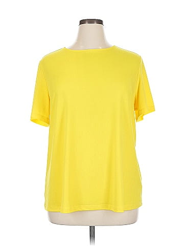 Susan Graver Short Sleeve Top (view 1)
