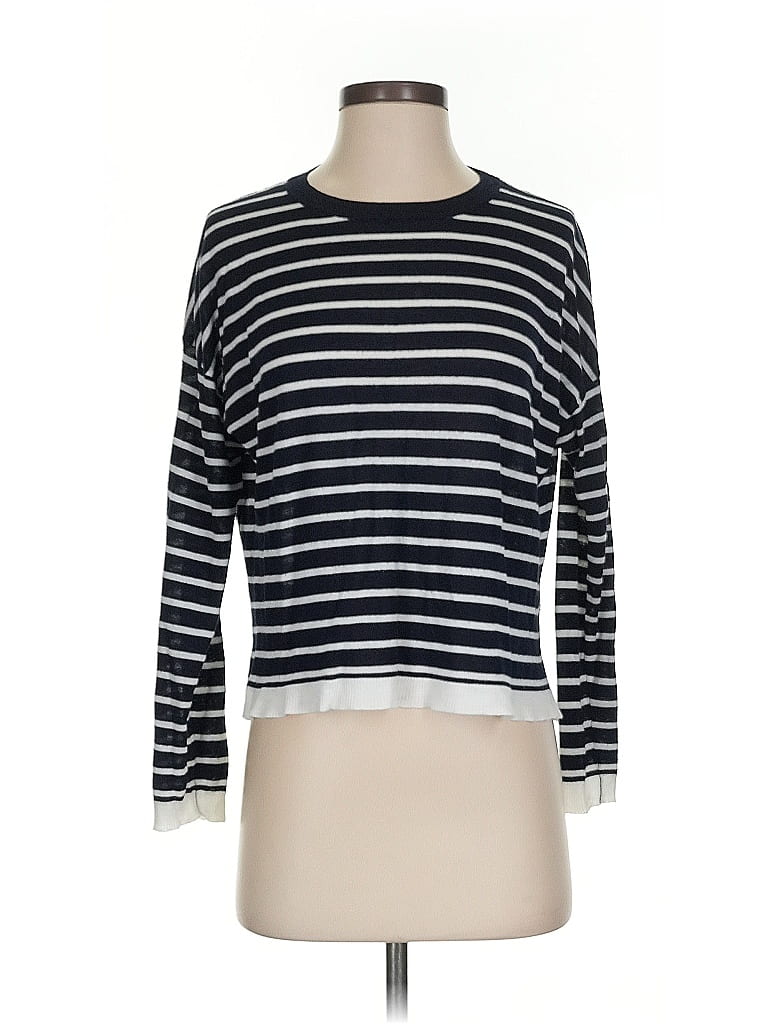 Pre-owned Zara Pullover Sweater In Blue