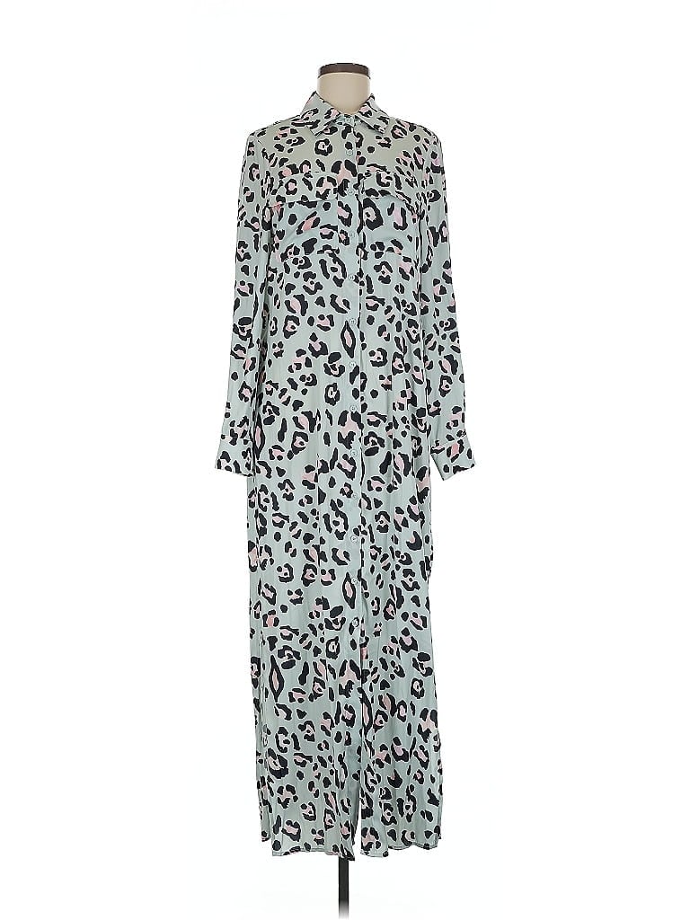 Pre-owned David Lerner Casual Dress In Blue