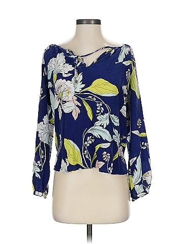 Yumi Kim 3/4 Sleeve Silk Top (view 1)