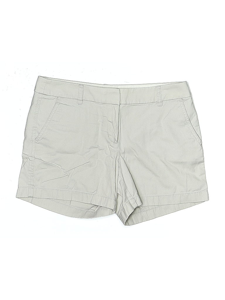 Pre-owned J.crew Factory Store Khaki Shorts In Gray