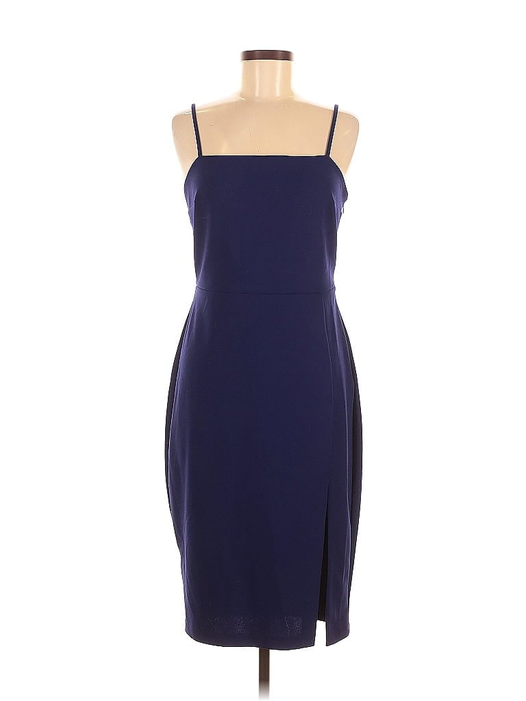 Pre-owned Express Cocktail Dress In Blue