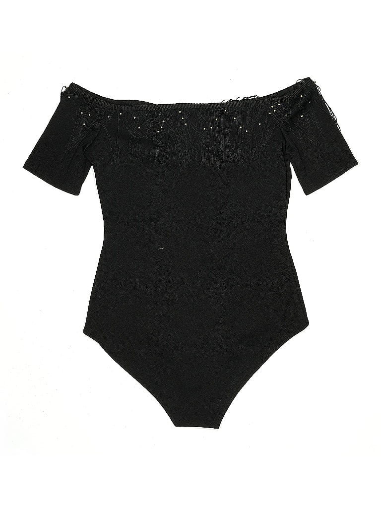Pre-owned Oh My Love London Bodysuit In Black