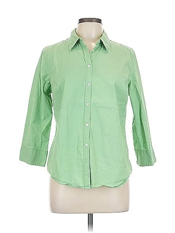 IZOD 3/4 Sleeve Button-Down Shirt (view 1)