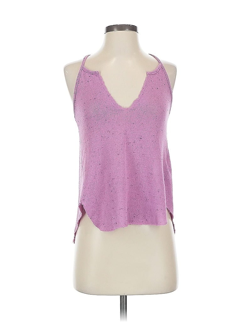 Pre-owned Project Social T Loves Urban Outfitters Tank Top Pink Halter Neckline Tops