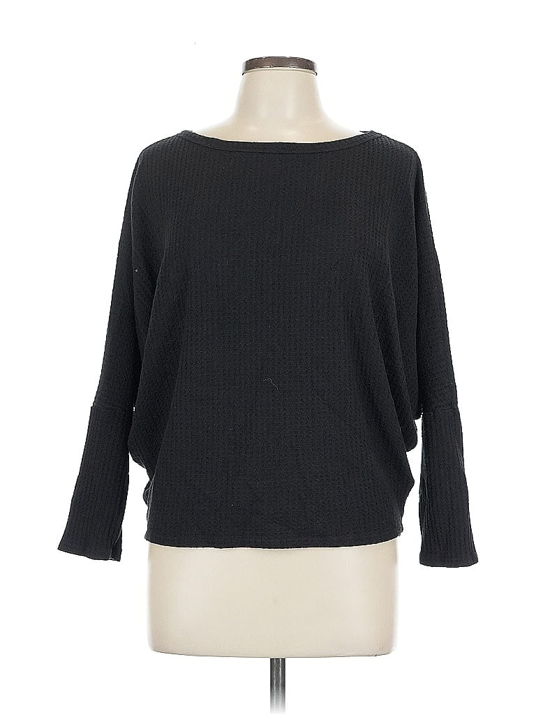 Pre-owned Assorted Brands Pullover Sweater In Black