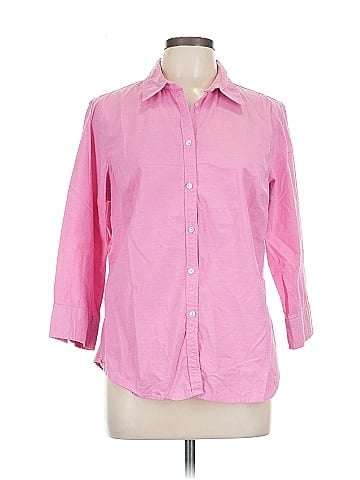 IZOD 3/4 Sleeve Button-Down Shirt (view 1)