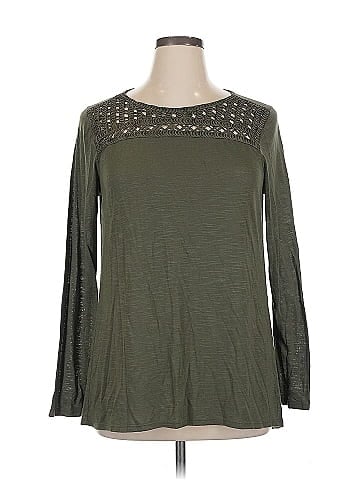 a.n.a. A New Approach Long Sleeve Top (view 1)