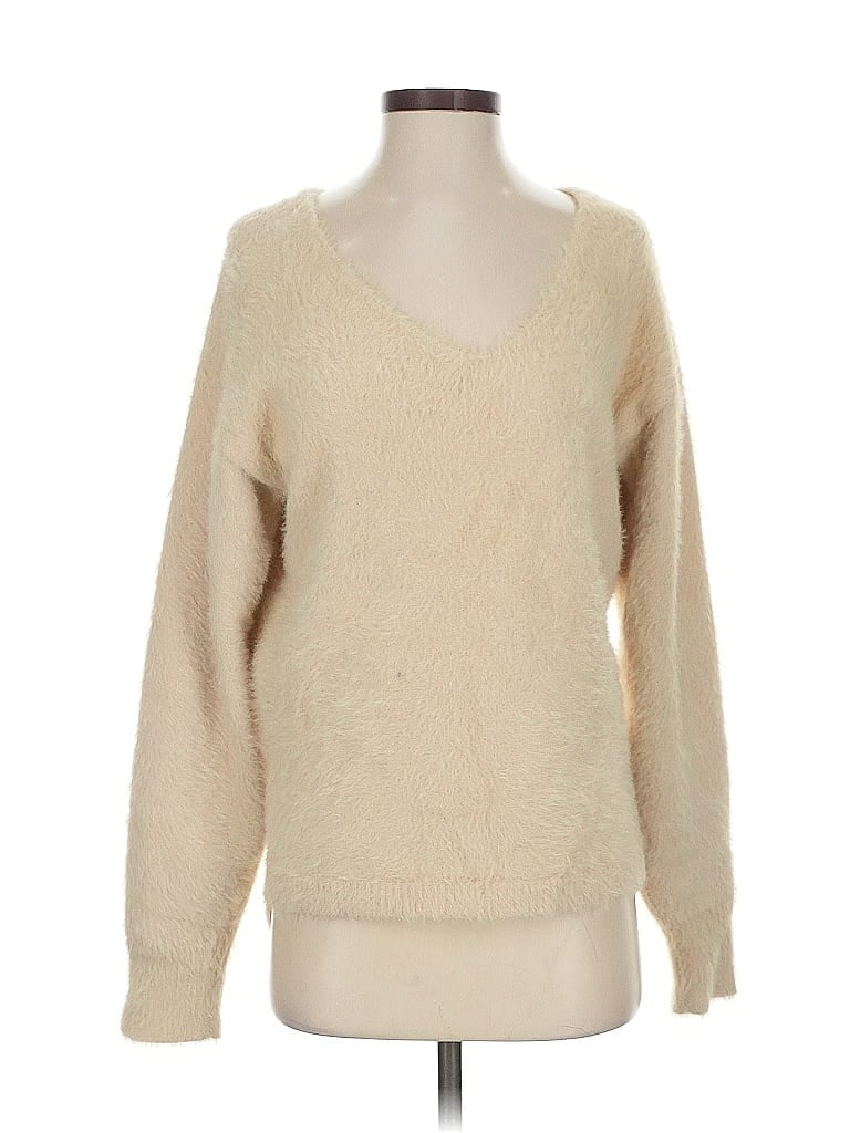 Pre-owned Lou & Grey Pullover Sweater In Brown