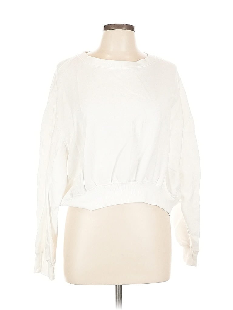 Pre-owned Old Navy Pullover Sweater In White