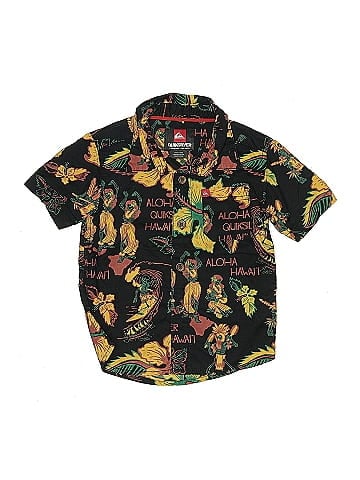 Quiksilver Short Sleeve Button-Down Shirt (view 1)